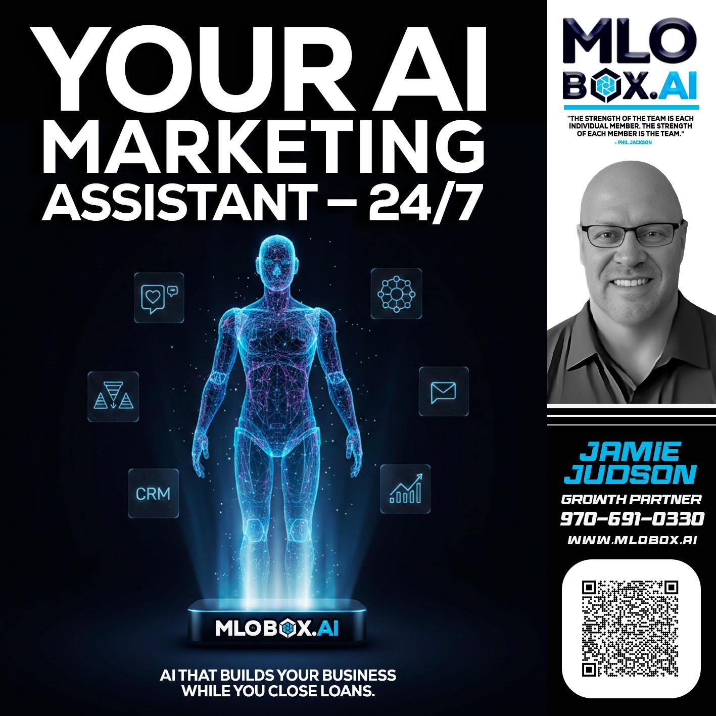 YOUR AI MARKETING - Jamie Judson -Senior Mortgage Loan Officer