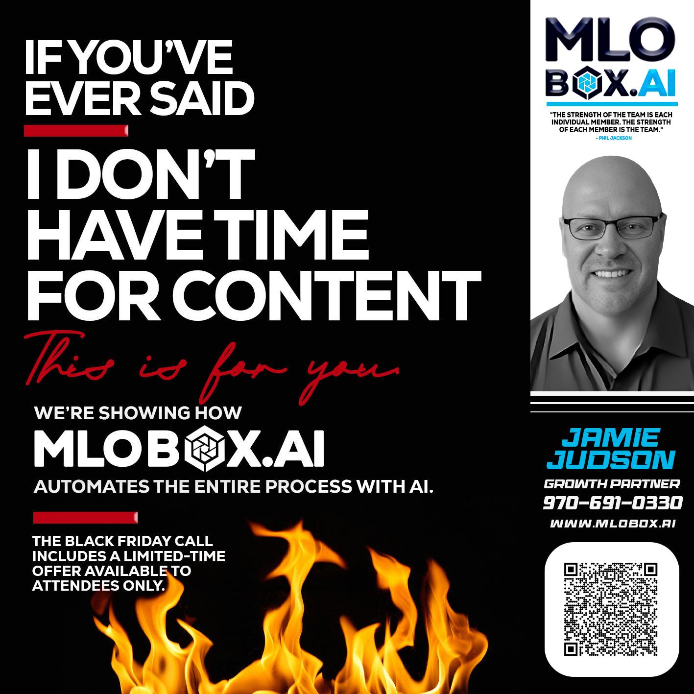 if you - Jamie Judson -Senior Mortgage Loan Officer