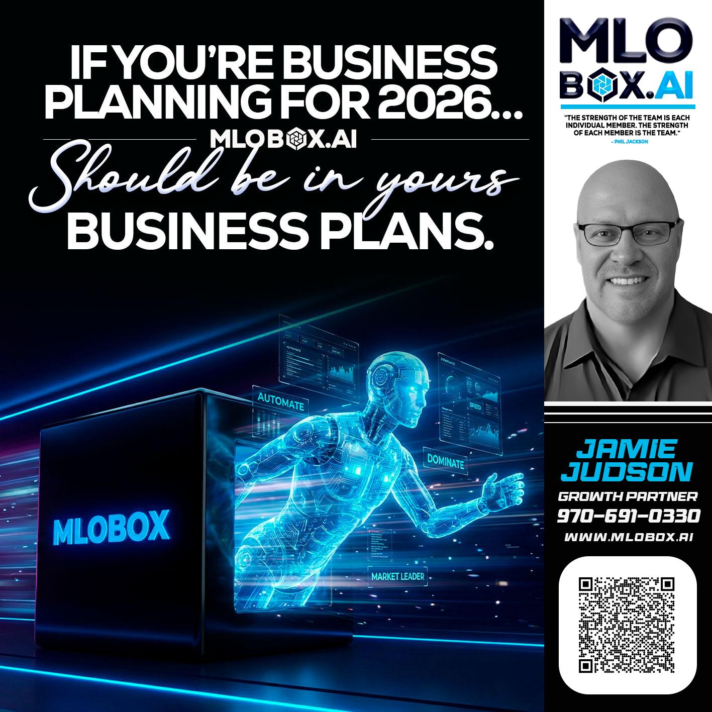 IF YOU - Jamie Judson -Senior Mortgage Loan Officer