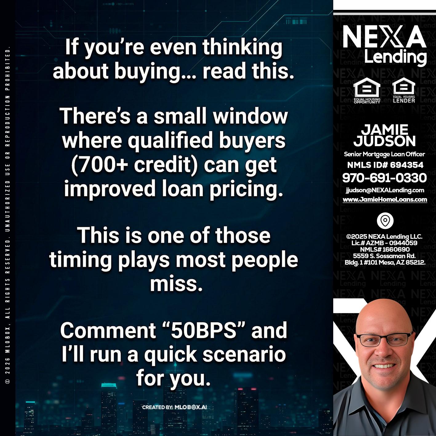 IF YOU EVER - Jamie Judson -Senior Mortgage Loan Officer