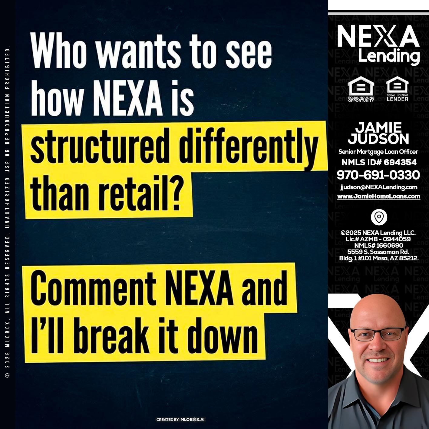 who want to see - Jamie Judson -Senior Mortgage Loan Officer