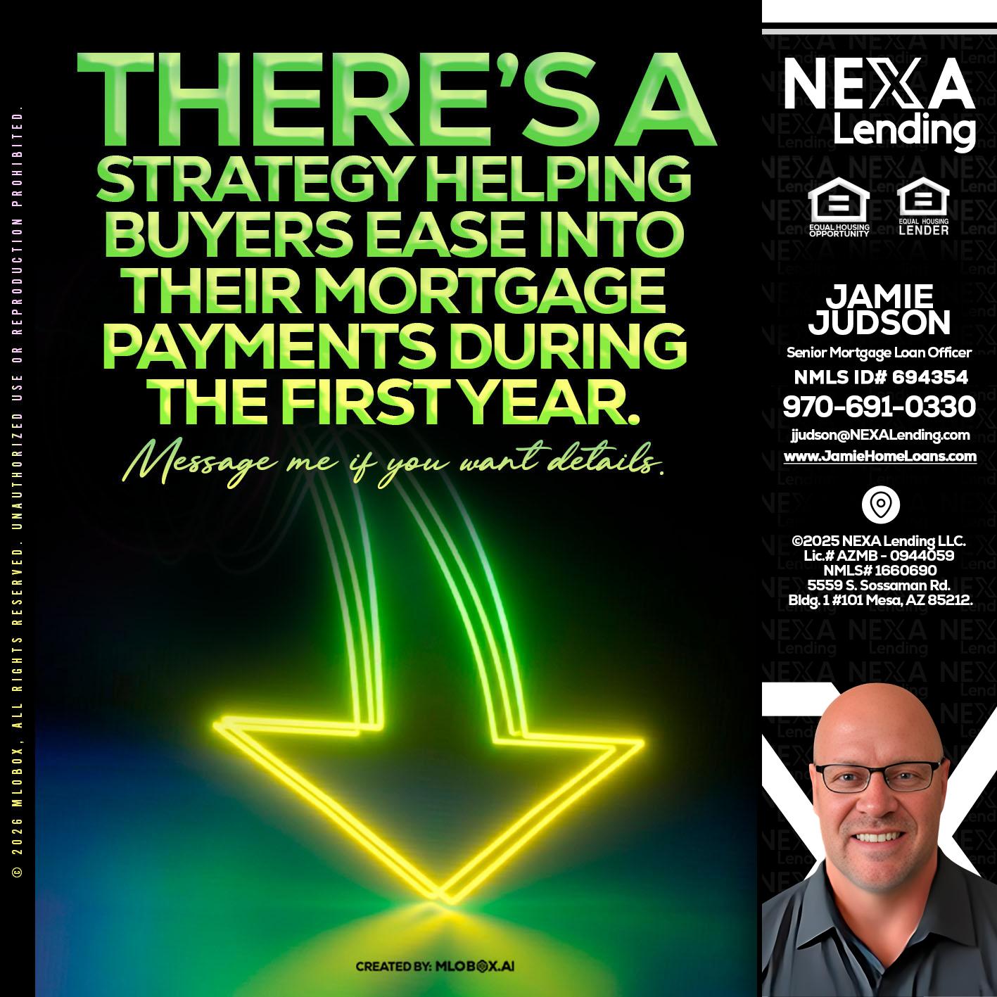 THERES A STATEGY - Jamie Judson -Senior Mortgage Loan Officer