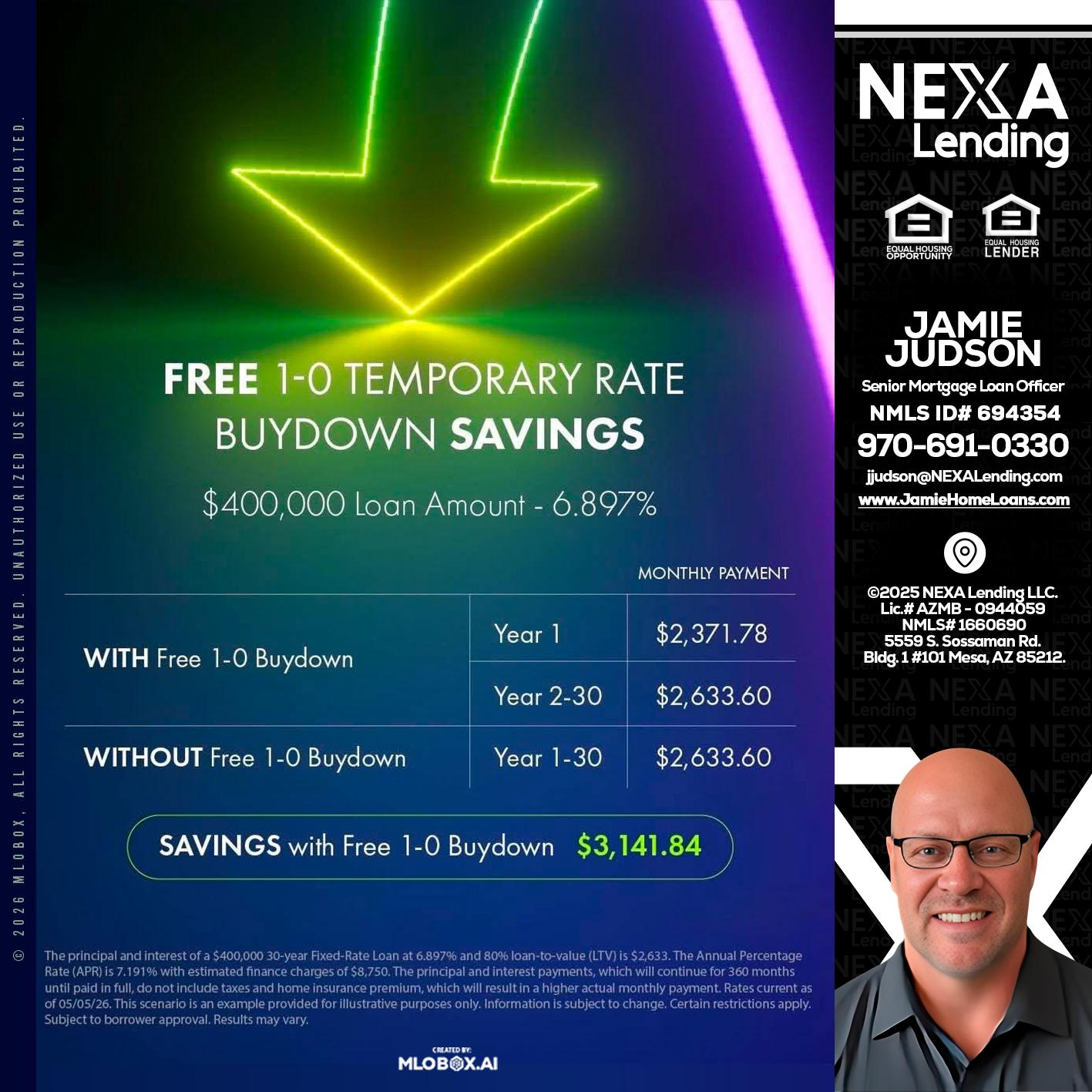 BUYDOWN - Jamie Judson -Senior Mortgage Loan Officer