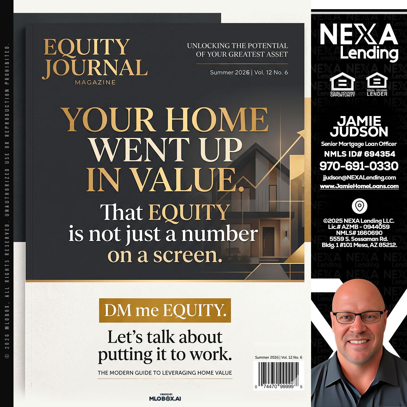 YOUR HOME - Jamie Judson -Senior Mortgage Loan Officer