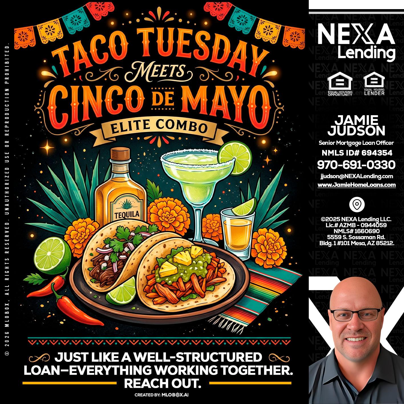 TACO TUESDAY - Jamie Judson -Senior Mortgage Loan Officer