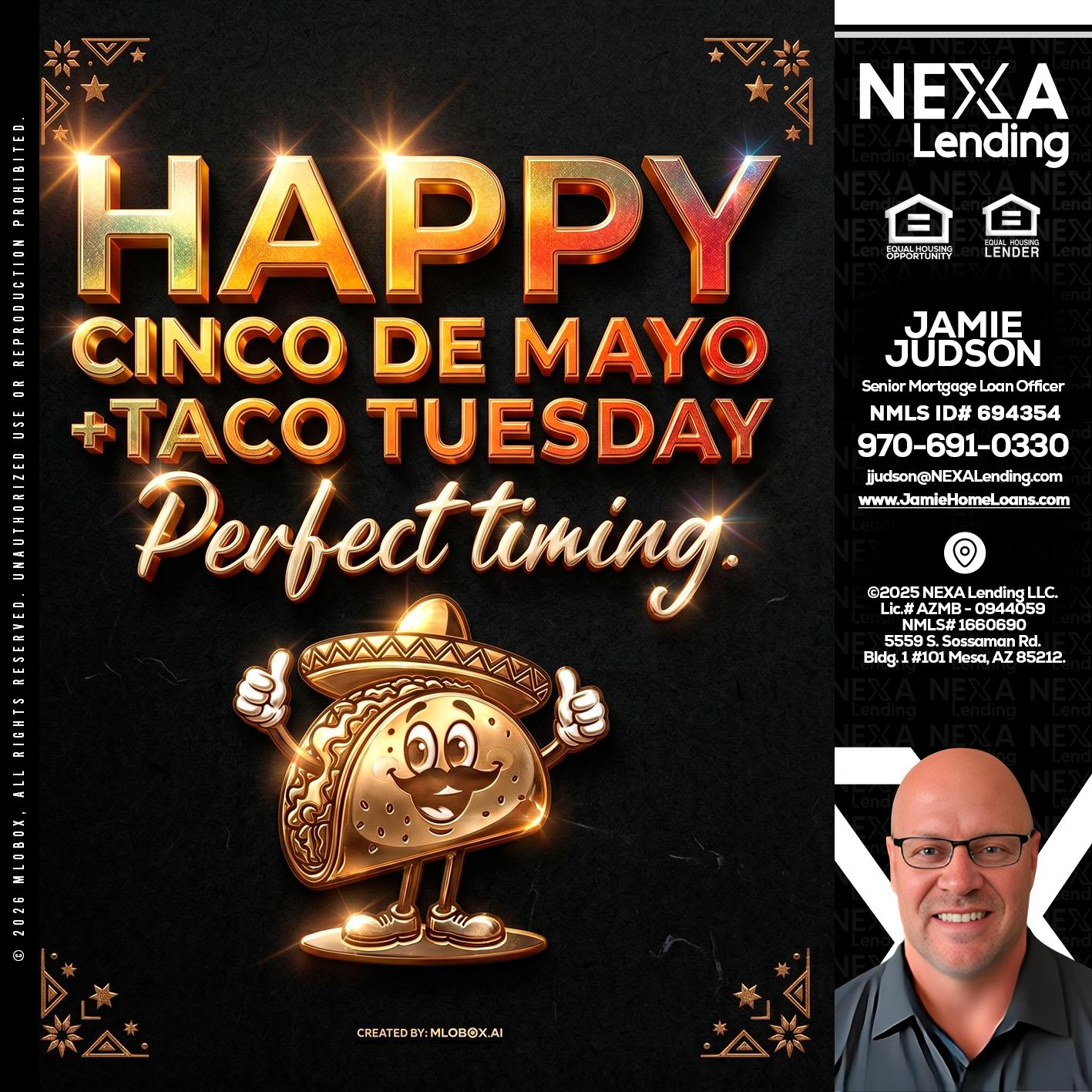 happy 5 de mayo - Jamie Judson -Senior Mortgage Loan Officer