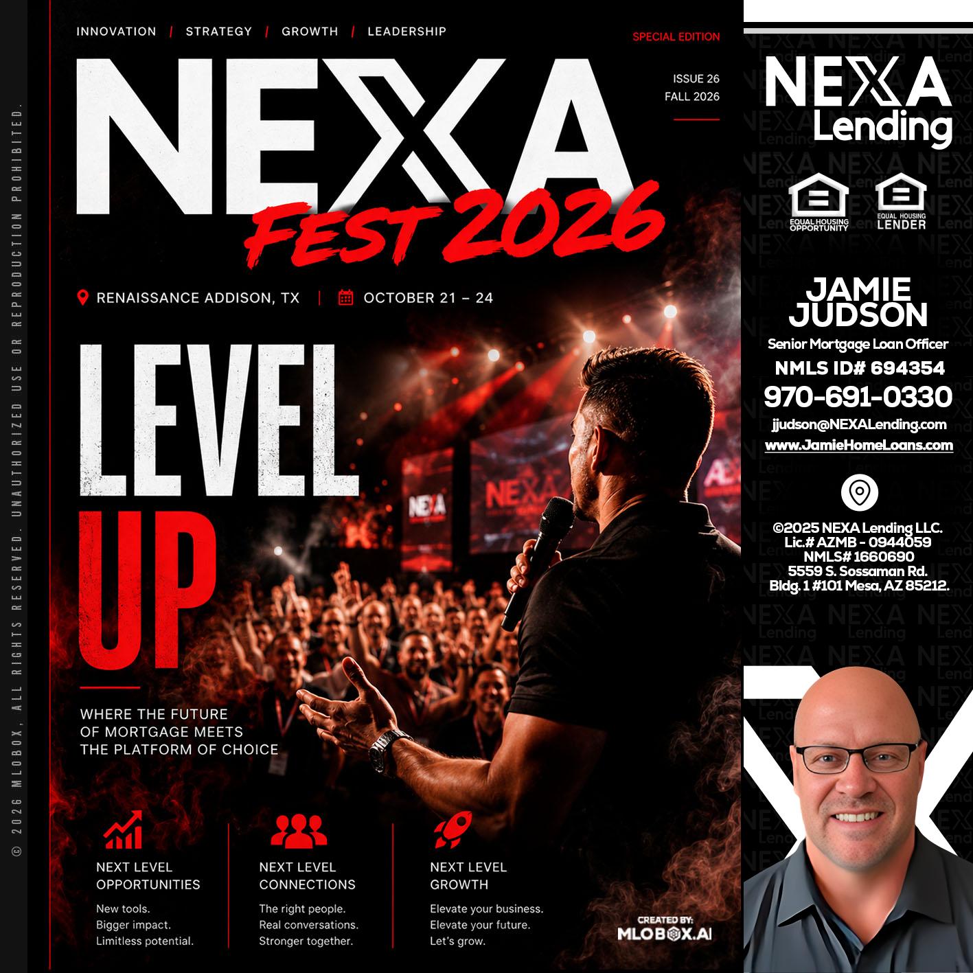 NEXA FEST 2026 - Jamie Judson -Senior Mortgage Loan Officer