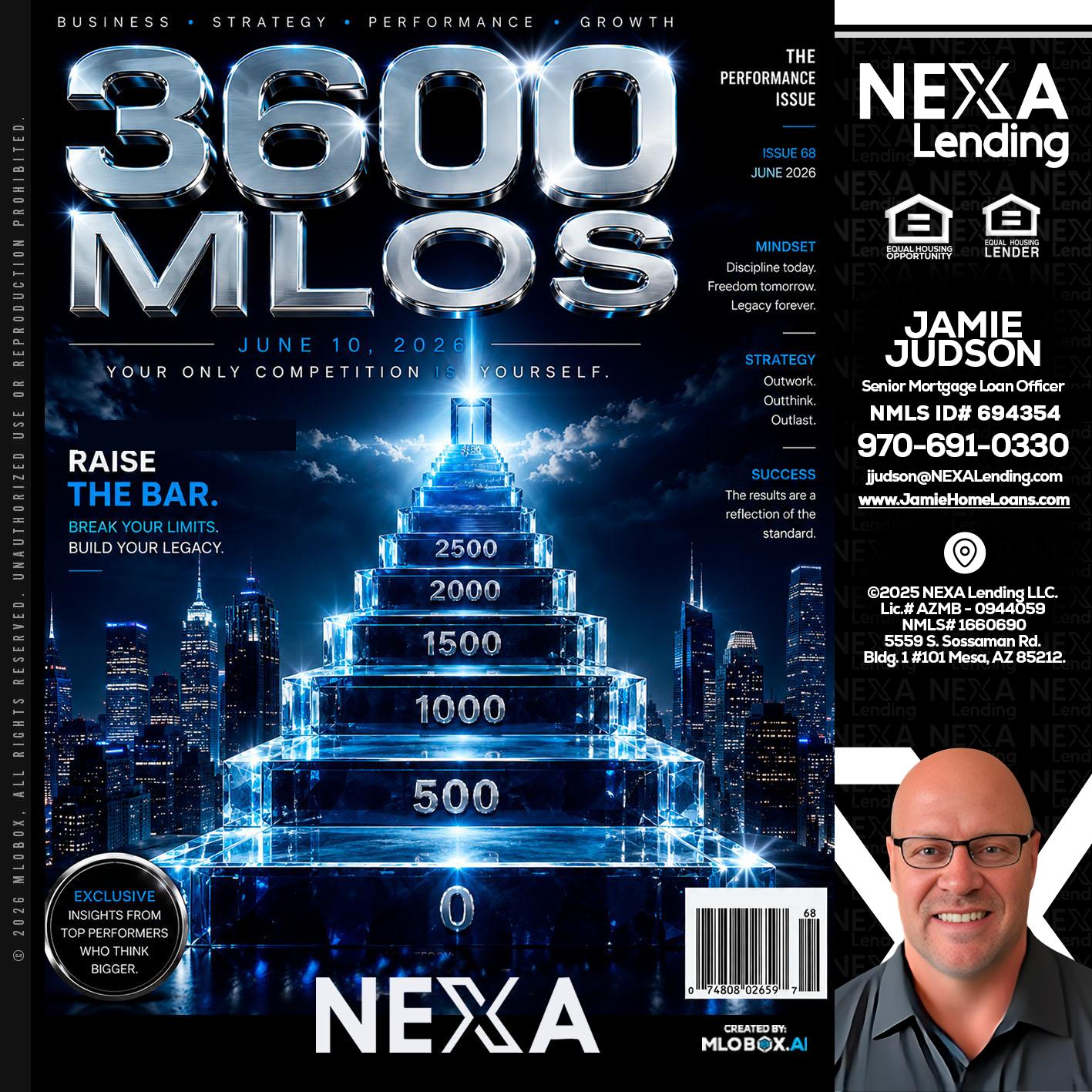 3600 MLOs - Jamie Judson -Senior Mortgage Loan Officer