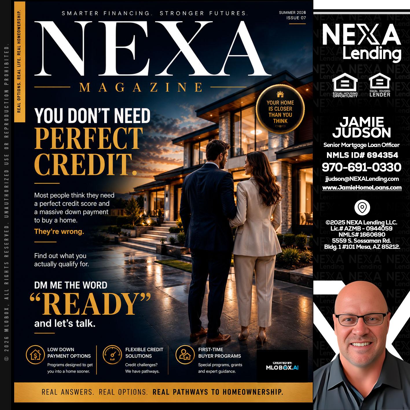 NEXA MAGAZINE - Jamie Judson -Senior Mortgage Loan Officer