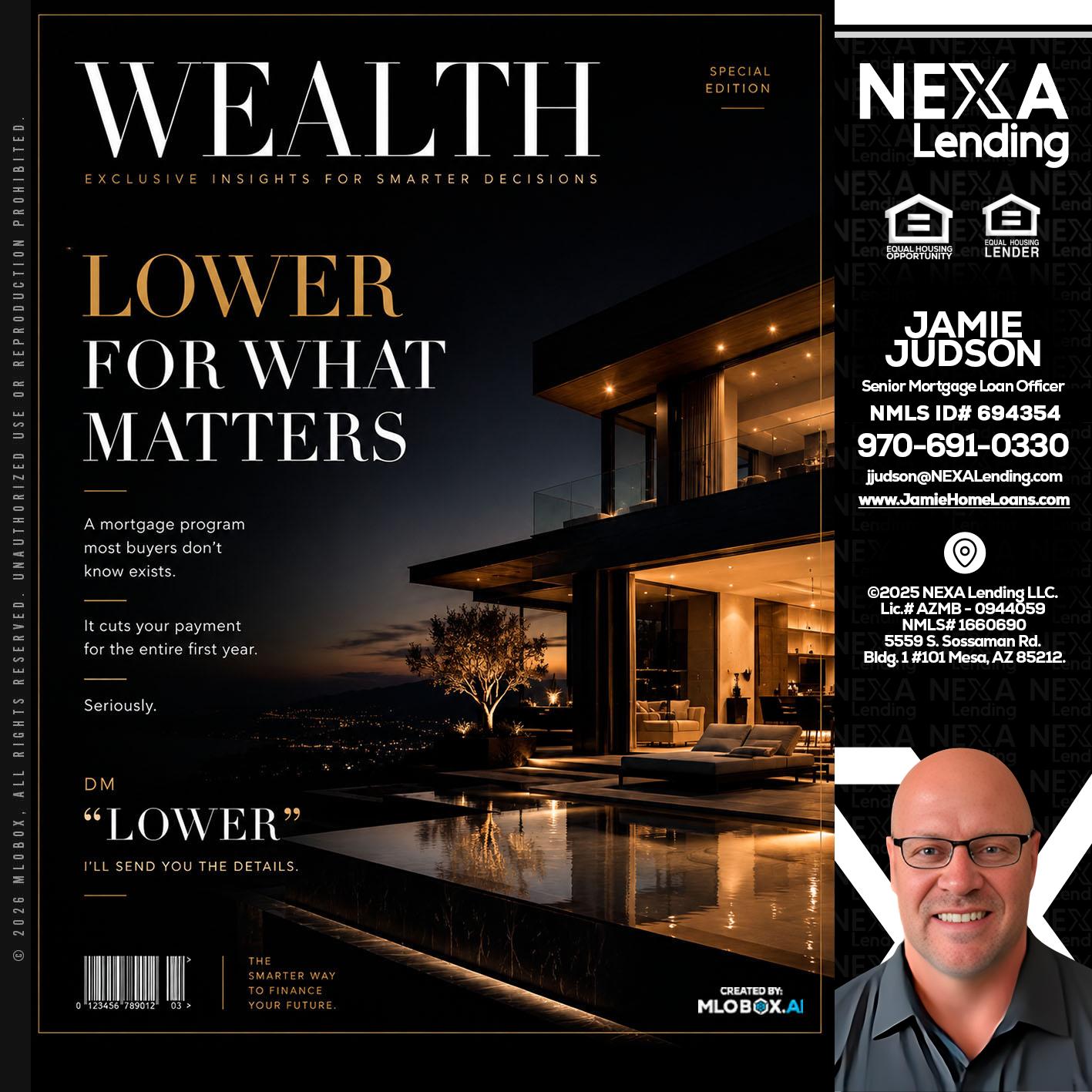 WEALTH - Jamie Judson -Senior Mortgage Loan Officer