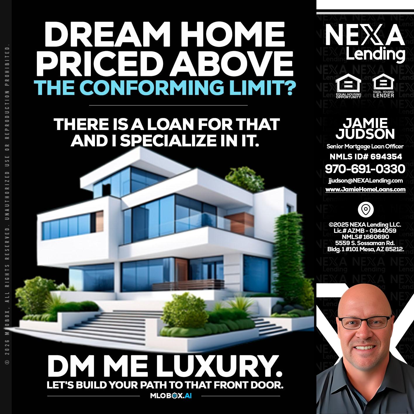 DREAM HOME - Jamie Judson -Senior Mortgage Loan Officer