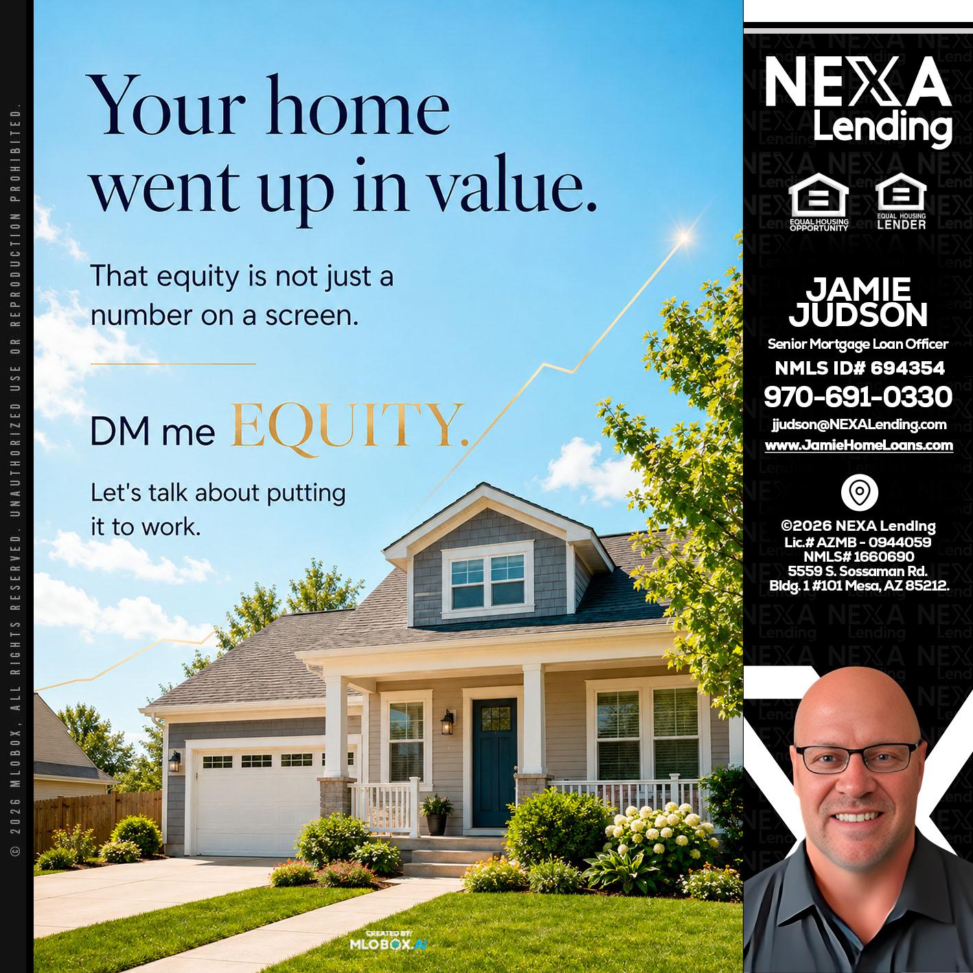 YOUR HOME - Jamie Judson -Senior Mortgage Loan Officer