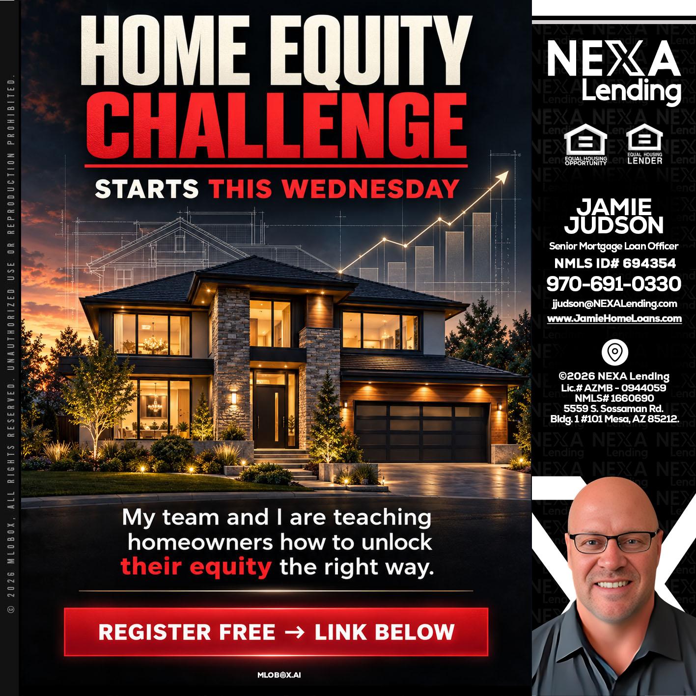 HOME EQUITY - Jamie Judson -Senior Mortgage Loan Officer