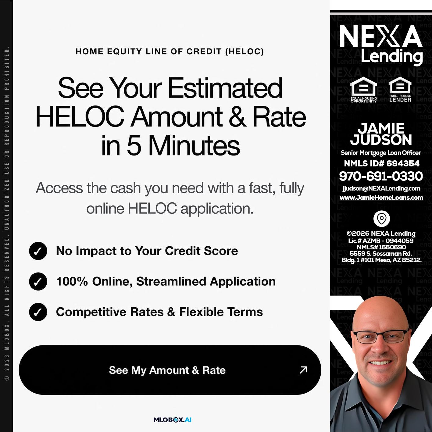 HELOC - Jamie Judson -Senior Mortgage Loan Officer