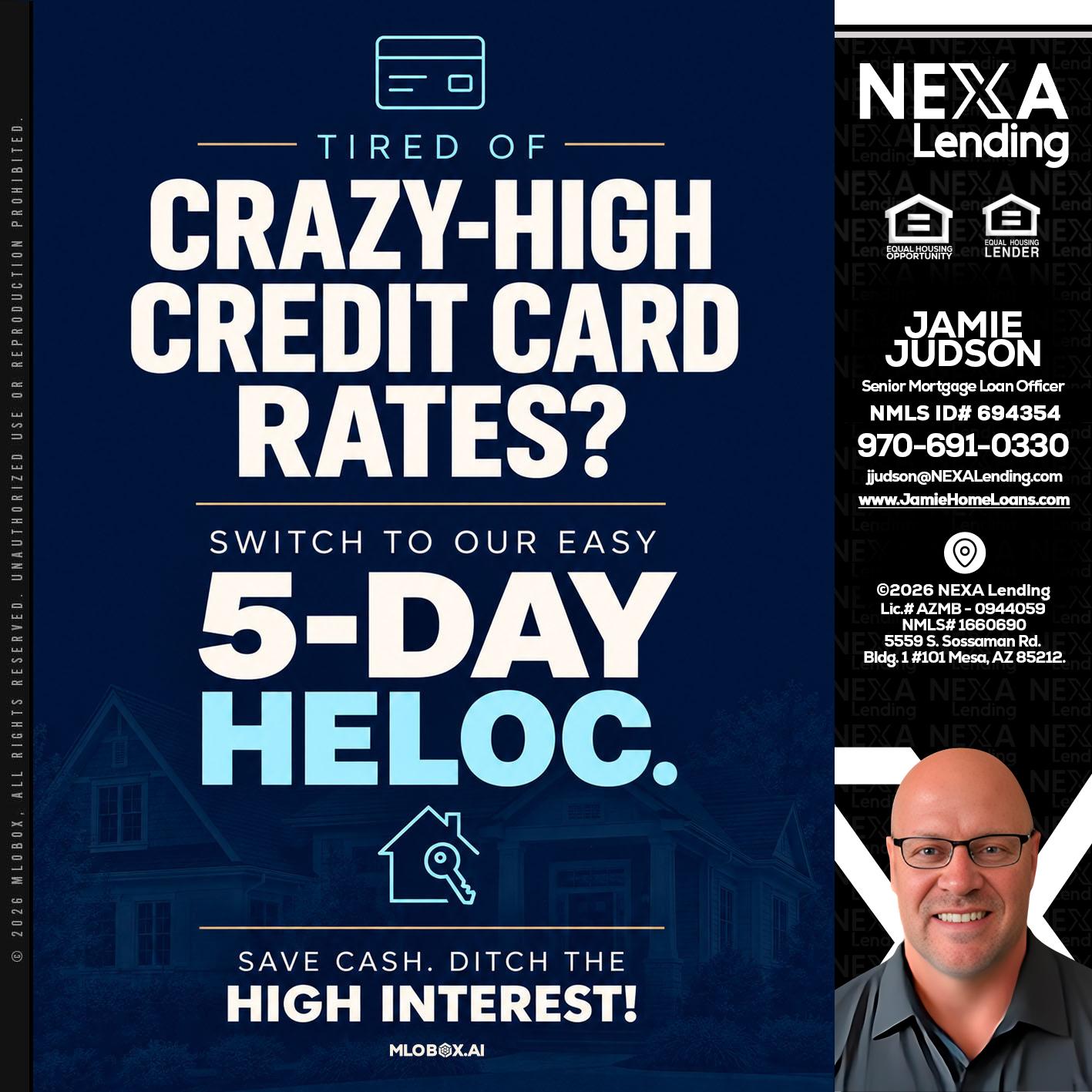 crazy high - Jamie Judson -Senior Mortgage Loan Officer