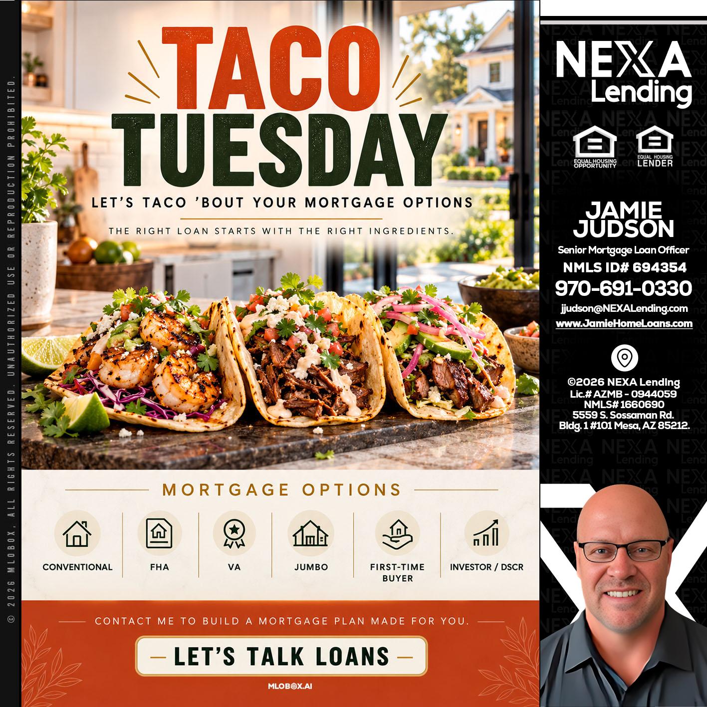 taco Tuesday - Jamie Judson -Senior Mortgage Loan Officer